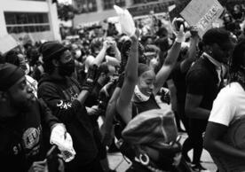 Black Lives Matter Protestors Dance